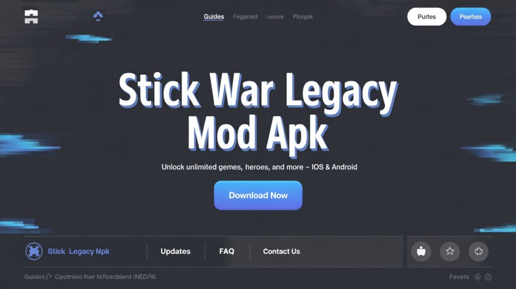 stick war legacy mod vip ios and android 