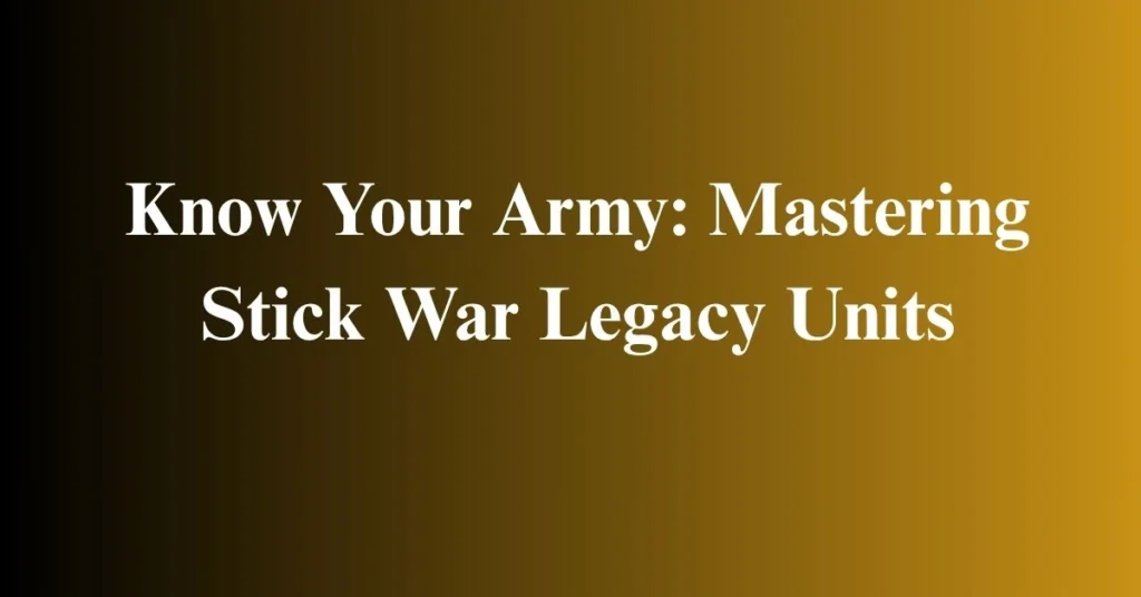 stick war legacy