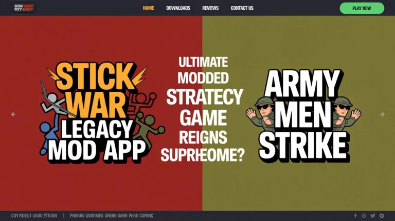 Stick War Legacy vs Army Men Strike