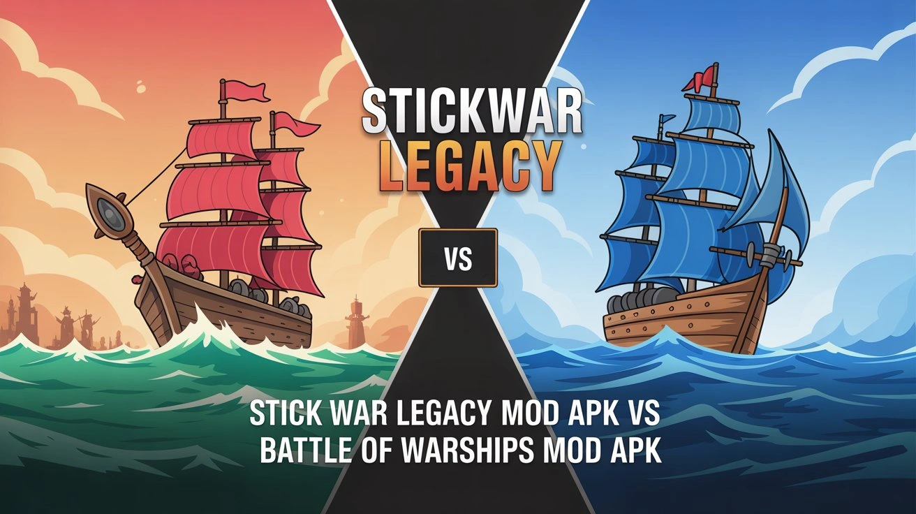 Stick War Legacy vs Battle of Warships