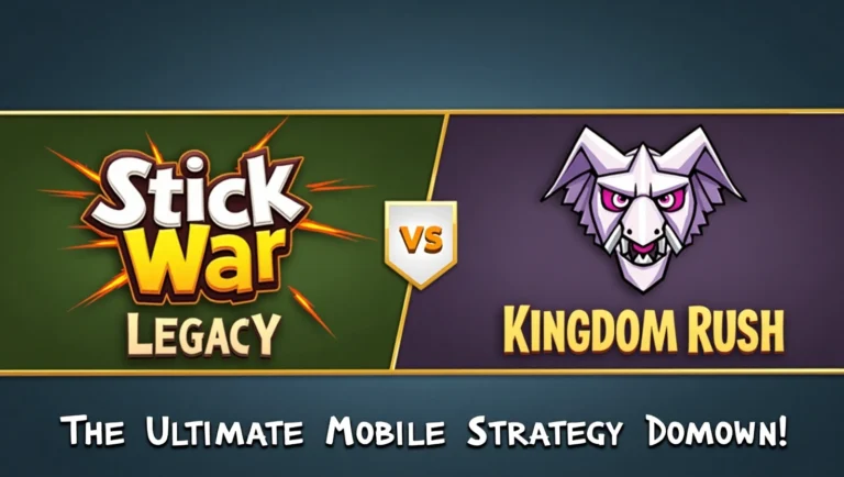 Stick War Legacy vs Kingdom Rush